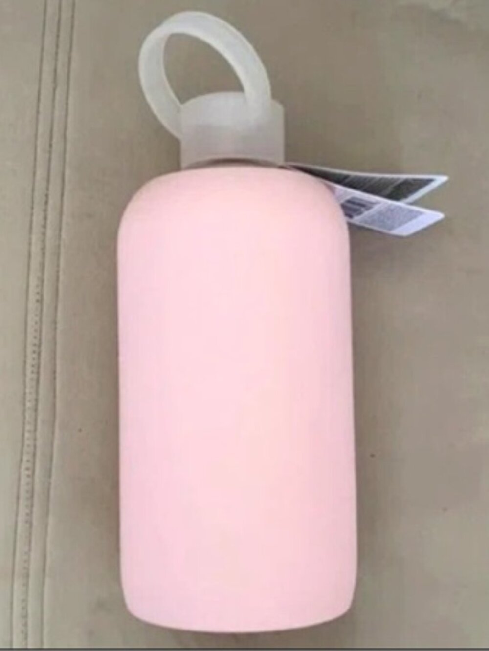 BKR Glass Water Bottle w/Silicone Sleeve in Bunny Big 1L/32oz Rare
